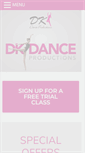 Mobile Screenshot of dkdancepro.com